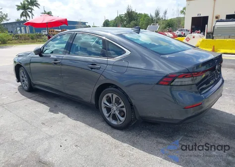 2023 Honda Accord Ex из США, поврежденный, VIN 1HGCY1F32PA053222